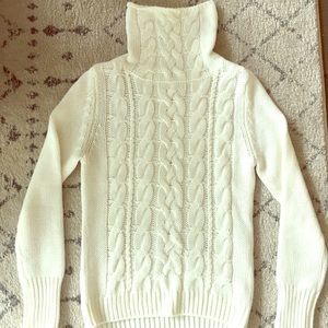 Cream sweater